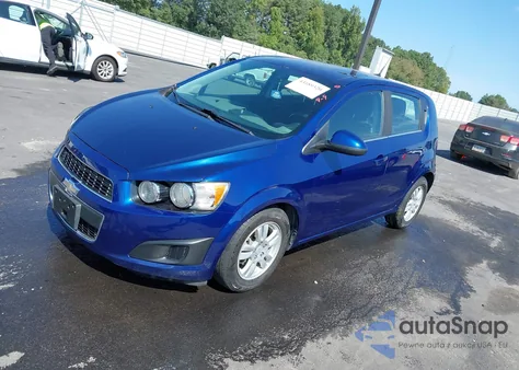 2014 Chevrolet Sonic Lt Auto from USA, damaged, VIN 1G1JC6SB2E4135275